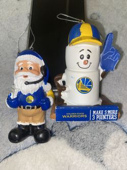 Christmas Ornaments, Golden State Warriors NBA, $5 each