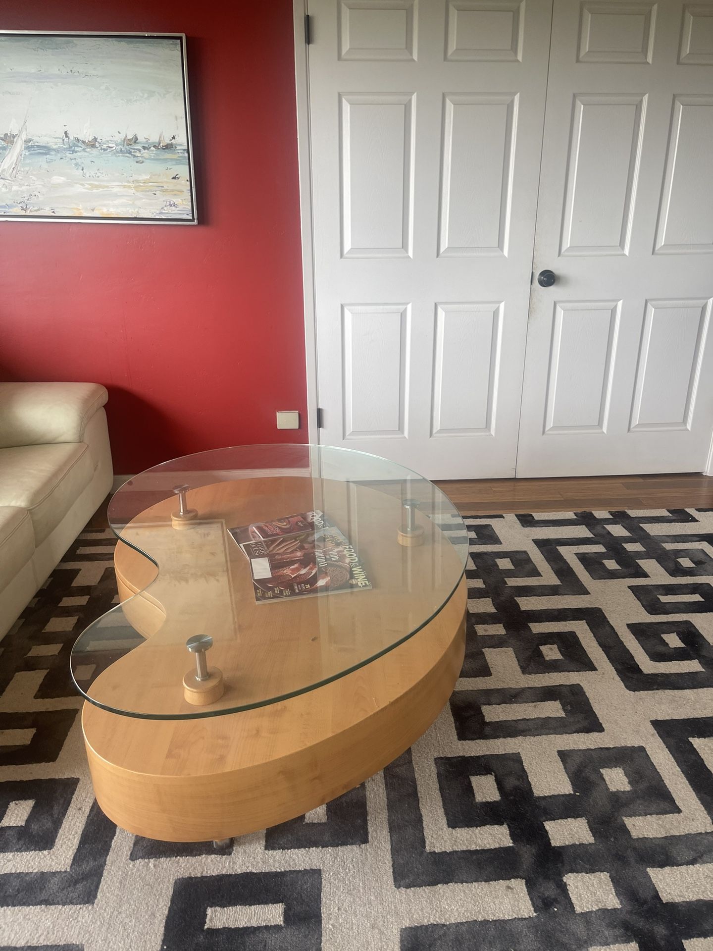 Glass & Wood Table for Sale in Spring Valley, CA OfferUp