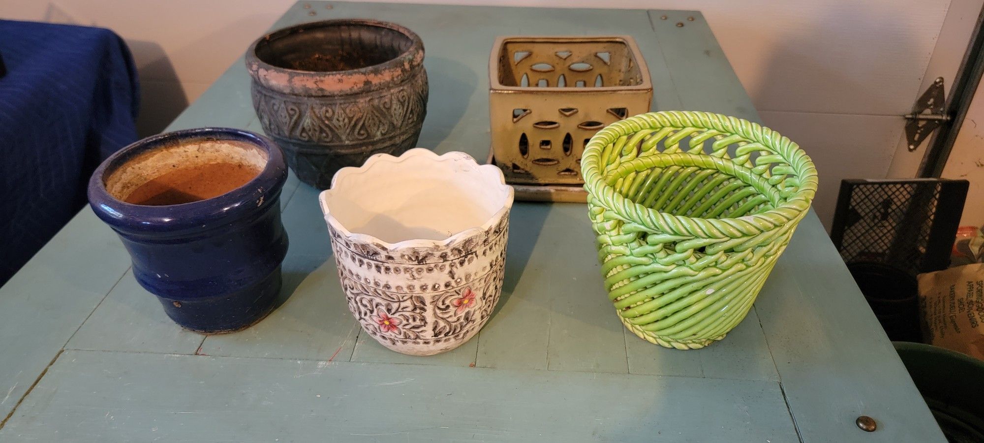 Ceramic Flower Pots 7"