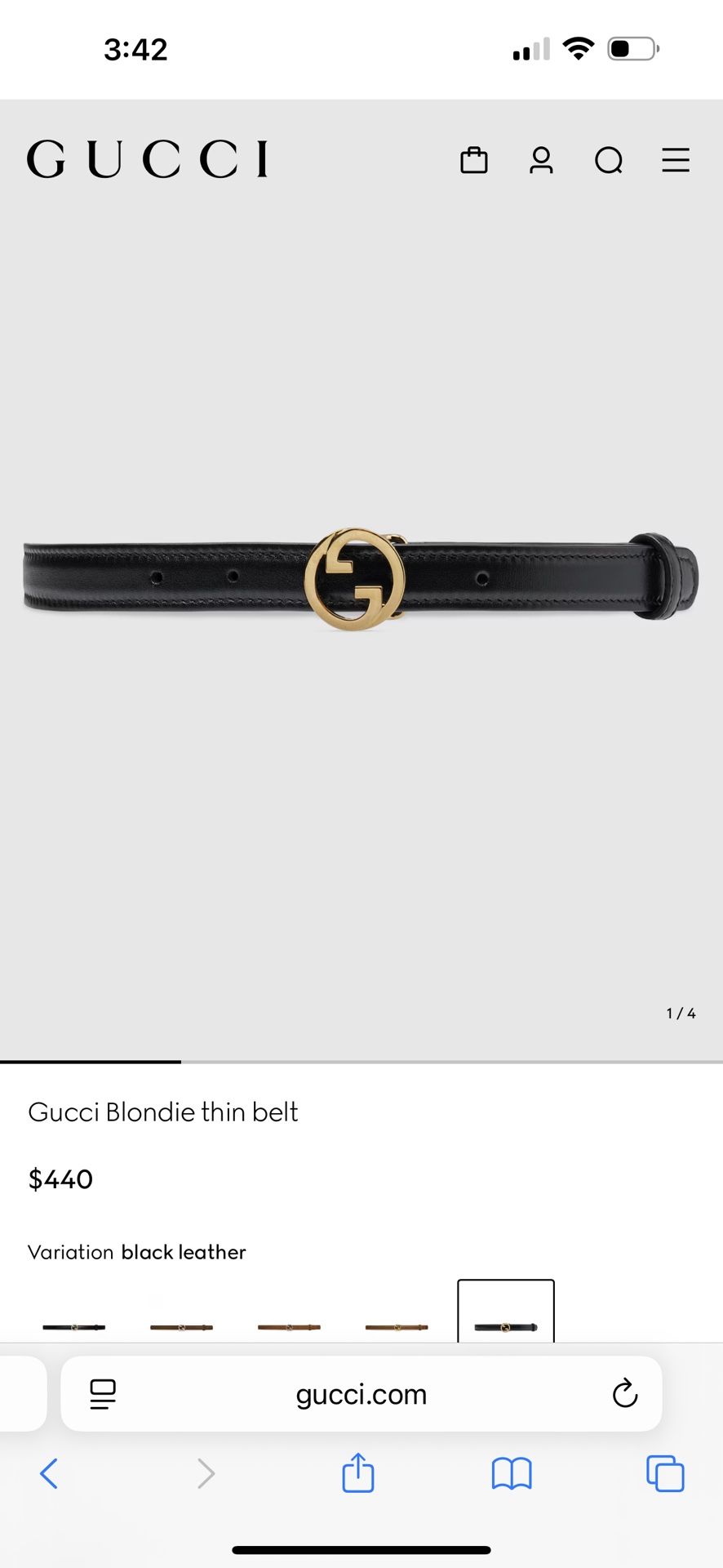 Gucci Belt