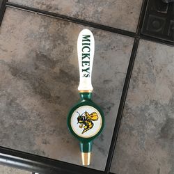 Beer Tap Handle Mickeys Rare 