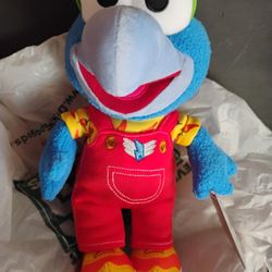 Disney Muppet Babies 13" "GONZO". Exclusive Baby Plush Stuffed Toy New