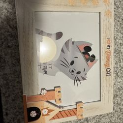 Disneyland Cat Picture Frame