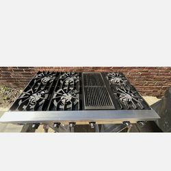 48 Inch Viking Stovetop In Great Condition And Good Working Order