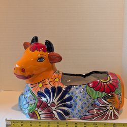 Talavera Cow Pot 🐮🐄