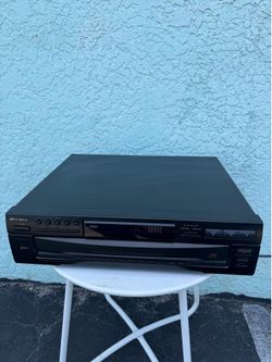 Optimus CD-8250 5 Disc CD Changer Tested Works Vintage Hi-Fi Player