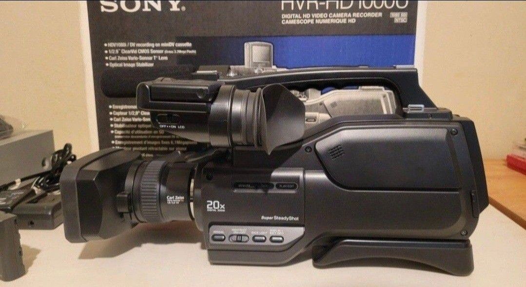 Sony HVR-HD1000U Digital HD HDV MiniDV Camcorder Video Camera