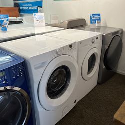 Front load washer saves