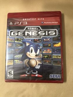 Sonic’s ultimate Génesis collection PS3 New never used