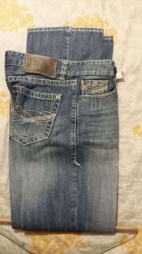 Brand New Heavy Starched Mens Rock & Roll Cowboy Jeans For Sale!