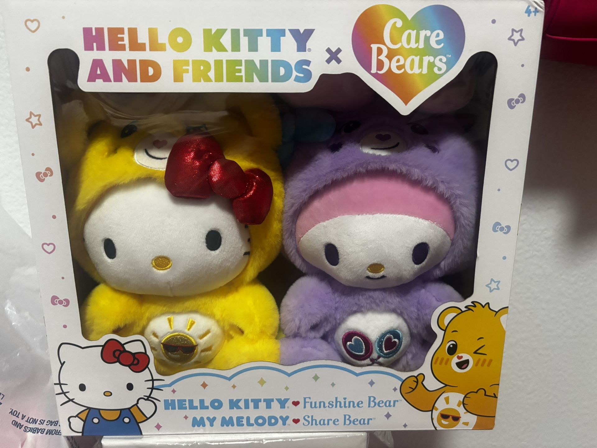 Hello kitty x care bears