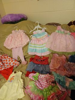 Baby Girl 0-6 Months.   All Like New,,,,, Dresses,, Pants, Pajamas,jeans, Onsies  Thumbnail