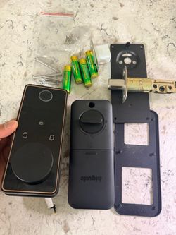 Smart lock with app control, finger print