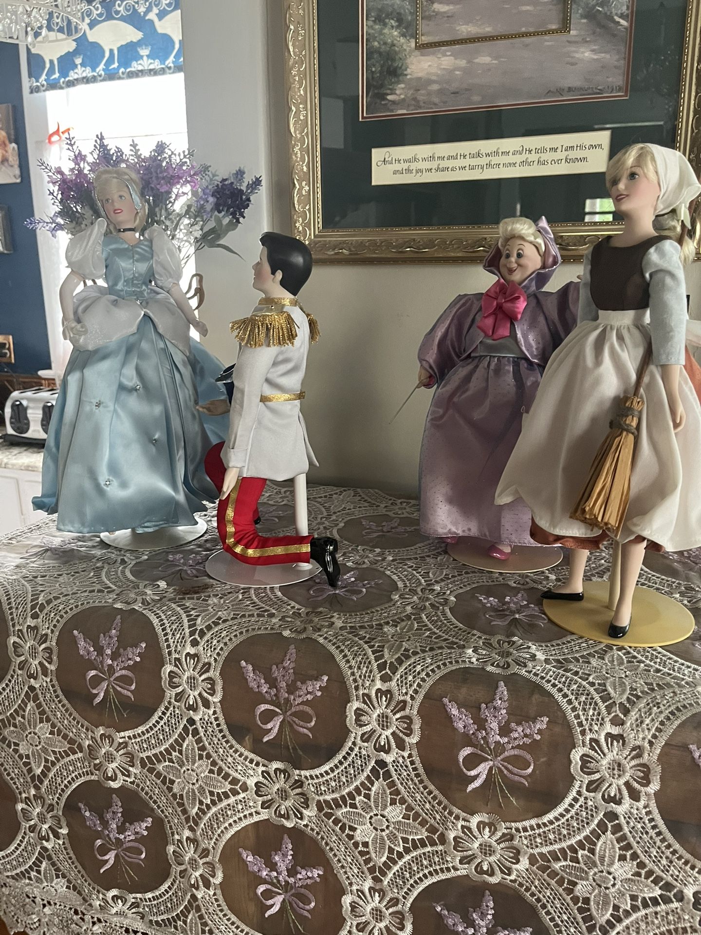 Franklin Mint Disney Cinderella Doll Set