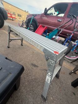 Aluminio bench $25