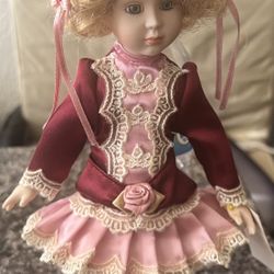 Collectible Memories Porcelain Doll Tiffany No Box 