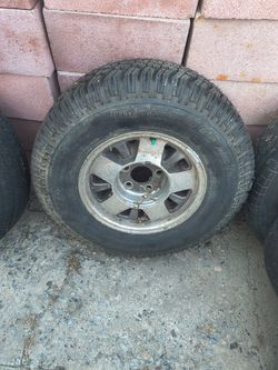 Tire size LT235/75R/15