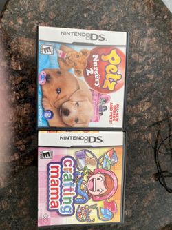 Nintendo DS (Petz Nursery2)(Crafting Mama) $10 Each