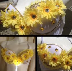 Light up EDC/rave bra size 32DD