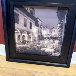 Italian Street Scene Wall Decor