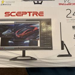 Sceptre 24” Ultra Slim Pro Monitor NO STAND OR POWER SUPPLY