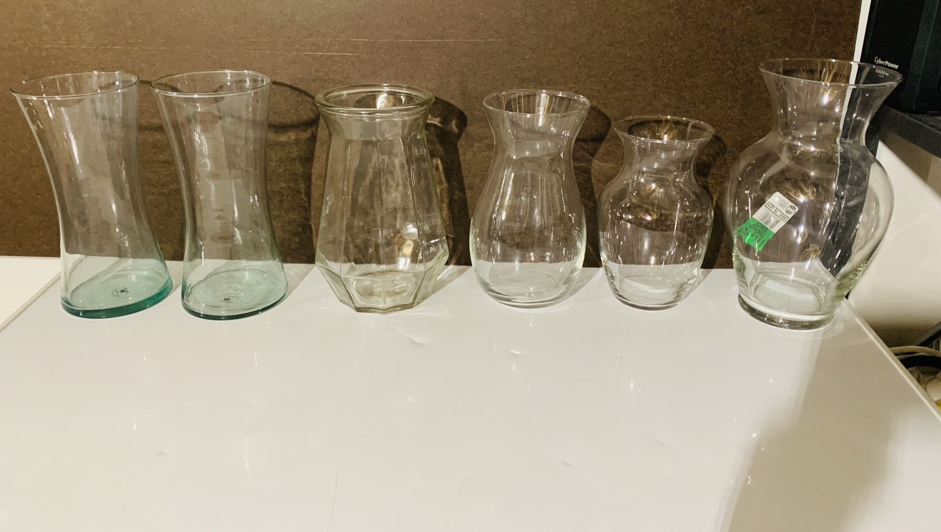 Glass vases
