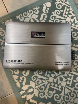 Xt Audio 5000 Watt Amp