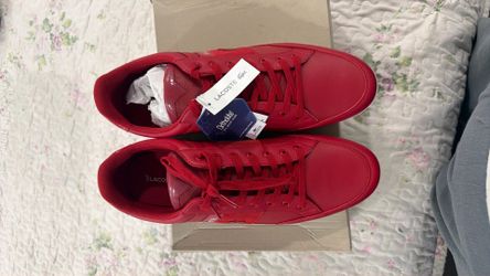 Lacoste Shoes  Red Men Size 12 New