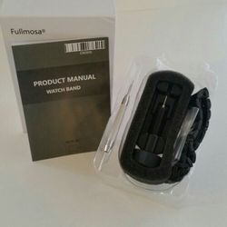 Fullmosa Apple Watch Band 2 Series 38mm Black