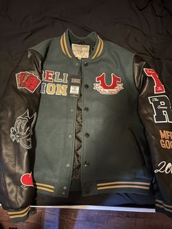 True Religion Varsity Jacket