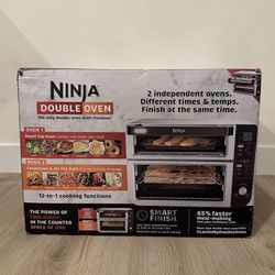 Ninja 12-in-1 Double Oven with FlexDoor **Brand New**