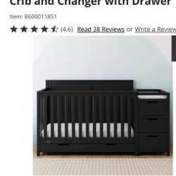 Graco 5 In 1 Baby Crib