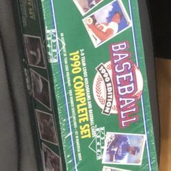 1990 Complete Upper Deck Unopened Card Set