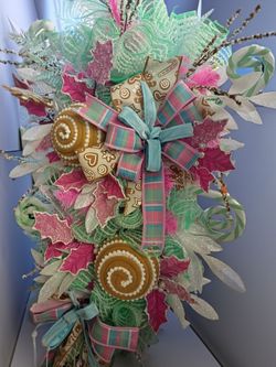 Handmade Christmas Gingerbread Swag Decoration