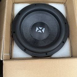 brand new NVX 12” sub 2400 watts