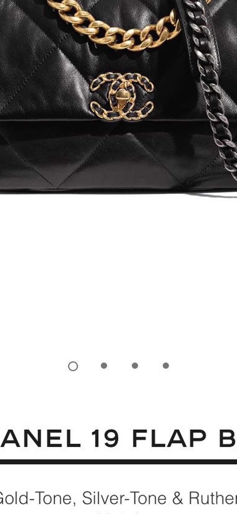 Chanel 19 Flap Bag (100% AUTHENTIC )