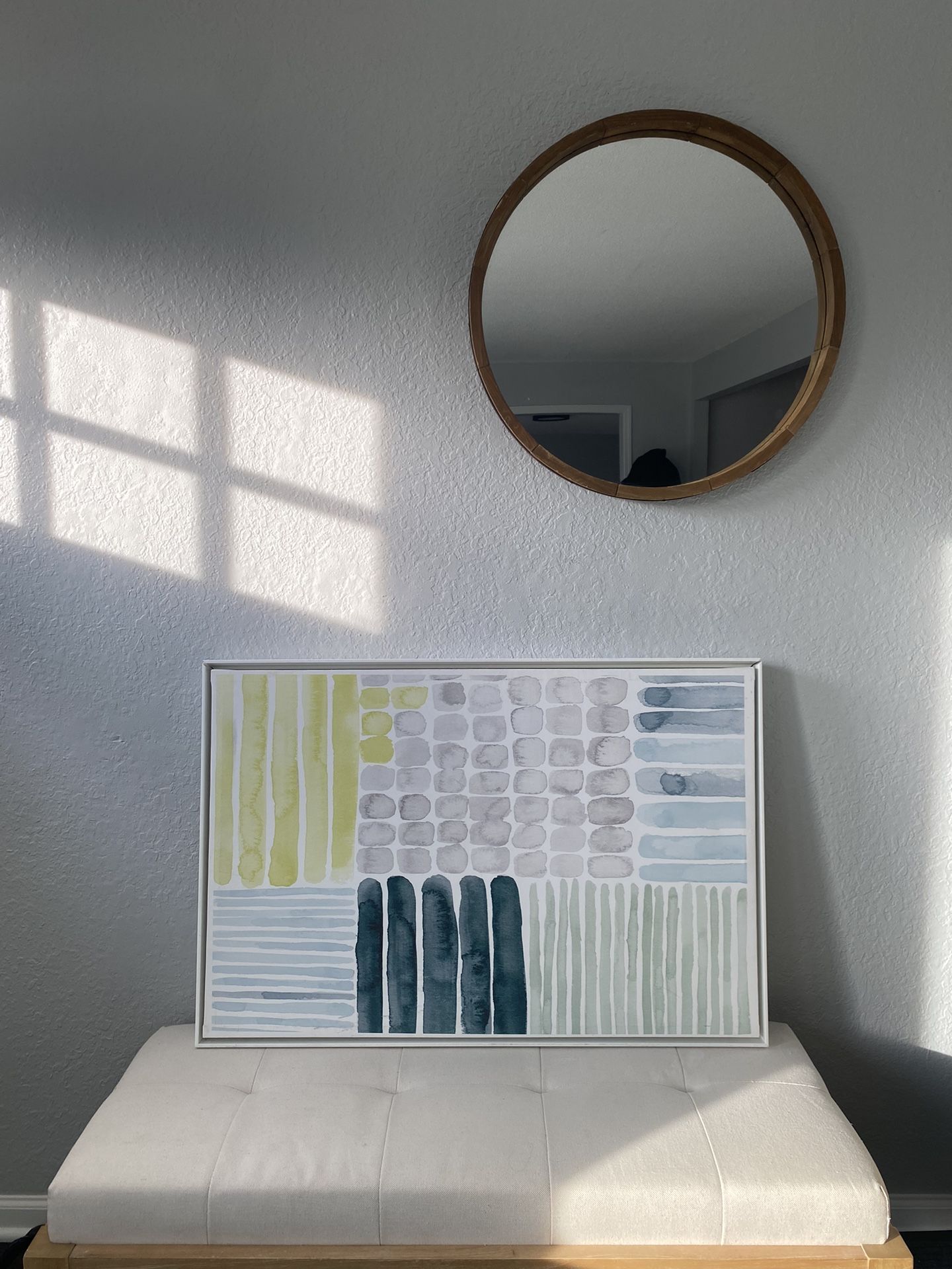 36x24 Abstract Watercolor Canvas