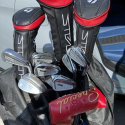 Full Taylormade Golf Set With Scotty Cameron Putter 