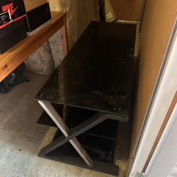 Glass Tv Stand