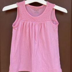 Pink Sleeveless Top Girls 5T