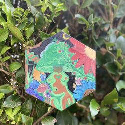 Miss Mushroom Painting 