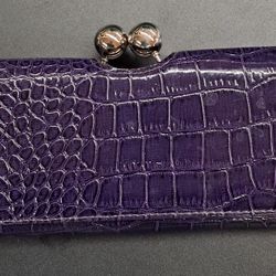Purple wallet
