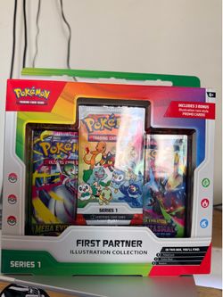 First partner illustration Pokemon