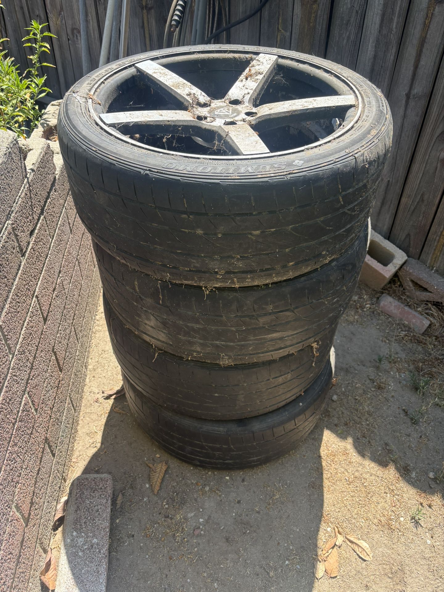 Tires: Sumitomo brand