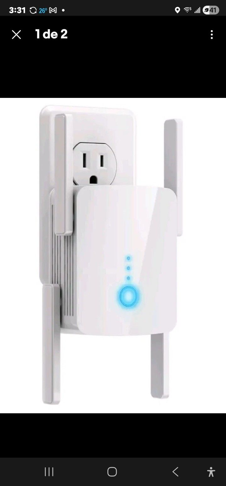 WLM WiFi Range Extender Signal Booster for Home Model N19 New