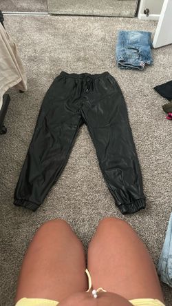 Faux Leather Pants