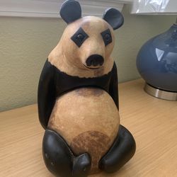 Vintage Wooden Panda