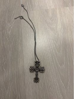 Chrome hearts necklace cross chain