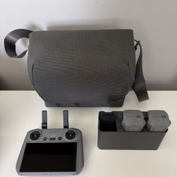 DJI Mavic Pro Fly More Remote, Bag, Batteries
