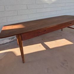 Vintage Mid Century Wood Coffee Table